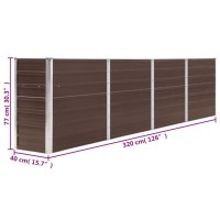 vidaXL Raised Garden Bed 126