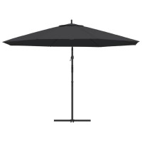 vidaXL Cantilever Umbrella with Aluminum Pole 137.8