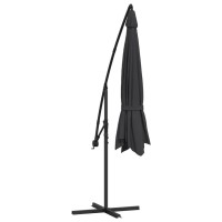 vidaXL Cantilever Umbrella with Aluminum Pole 137.8