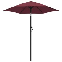 vidaXL Parasol Burgundy 78.7