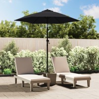 vidaXL Parasol Black 78.7