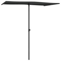 vidaXL Outdoor Parasol with Aluminum Pole 70.9