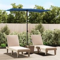 vidaXL Outdoor Parasol with Aluminum Pole 70.9