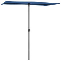 vidaXL Outdoor Parasol with Aluminum Pole 70.9