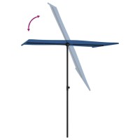 vidaXL Outdoor Parasol with Aluminum Pole 70.9