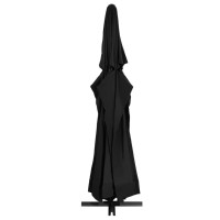 vidaXL Outdoor Parasol with Aluminum Pole 196.9