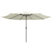 vidaXL Outdoor Parasol with Metal Pole 153.5