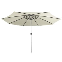 vidaXL Outdoor Parasol with Metal Pole 153.5