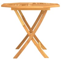 Vidaxl Folding Patio Table 33.5X33.5X29.9 Solid Teak Wood