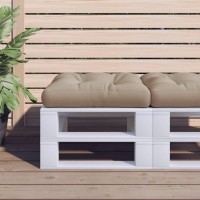 vidaXL Pallet Cushion Taupe 19.7