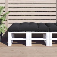 vidaXL Pallet Cushion Black 47.2