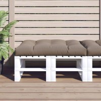 vidaXL Pallet Cushion Taupe 47.2