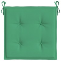 vidaXL Garden Chair Cushions 2 pcs Green 19.7