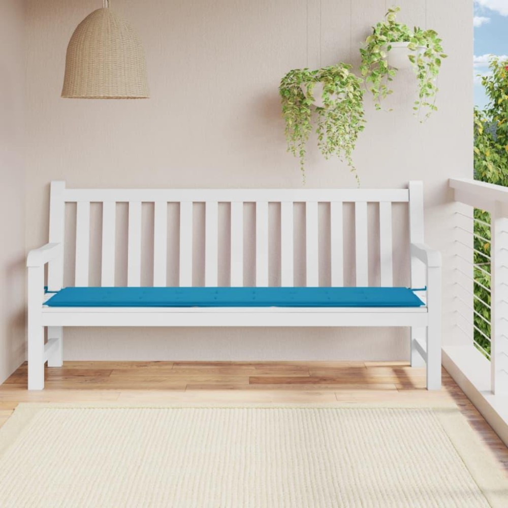 vidaXL Garden Bench Cushion Blue 78.7