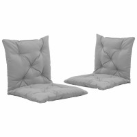 vidaXL Swing Chair Cushions 2 pcs Gray 19.7