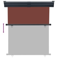 48429 vidaXL Balcony Side Awning 57.1