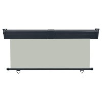 48434 vidaXL Balcony Side Awning 65