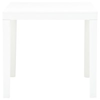 vidaXL Patio Table White 30.7