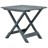 vidaXL Folding Patio Table Green 31.1