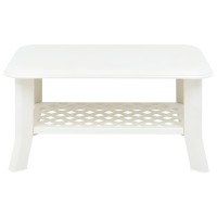 vidaXL Coffee Table White 35.4