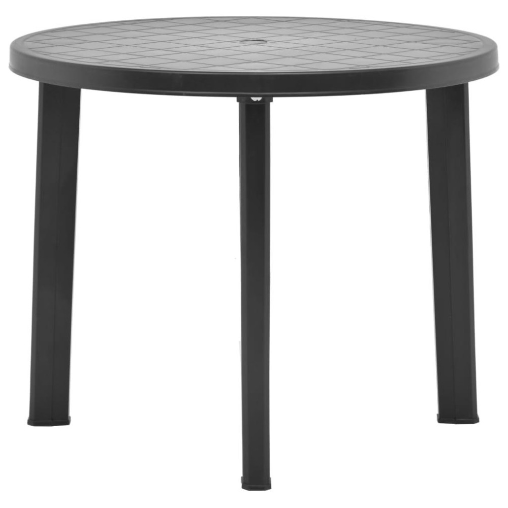 vidaXL Patio Table Anthracite 35