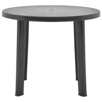 vidaXL Patio Table Anthracite 35