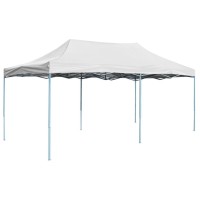 vidaXL Professional Folding Party Tent 9.8'x19.7' Steel White