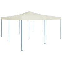 vidaXL Folding Gazebo 16.4'x16.4' Cream