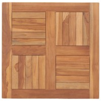 vidaXL Table Top Solid Teak Wood 23.6