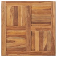 vidaXL Table Top Solid Teak Wood 27.6