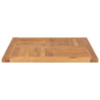 vidaXL Table Top Solid Teak Wood 27.6