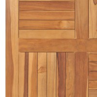 vidaXL Table Top Solid Teak Wood Square 31.5