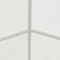 vidaXL Party Tent PE 6.6'x16.4' White