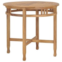 vidaXL Dining Table 脴 31.5