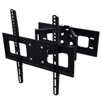 vidaXL Double-arm Tilt/Swivel Wall Mount Bracket 3D 15.7