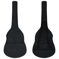 Vidaxl 8 Piece Classical Guitar Beginner Set Black 3/4 36