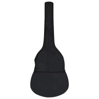Vidaxl Guitar Bag For 3/4 Classical Guitar Black 37X13.8 Fabric