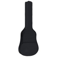 Vidaxl Guitar Bag For 1/2 Classical Guitar Black 37X13.8 Fabric
