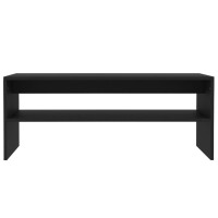 vidaXL Coffee Table Black 39.4