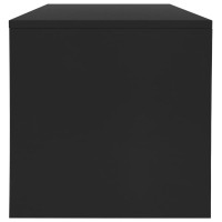 vidaXL Coffee Table Black 39.4