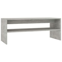 vidaXL Coffee Table Concrete Gray 39.4