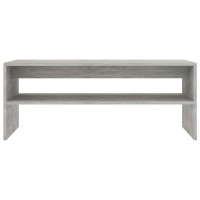 vidaXL Coffee Table Concrete Gray 39.4