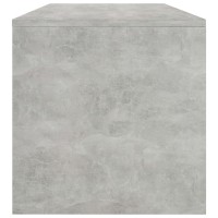 vidaXL Coffee Table Concrete Gray 39.4