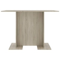 Vidaxl Dining Table Sonoma Oak 43.3X23.6X29.5 Engineered Wood