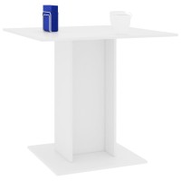 vidaXL Dining Table White 31.5