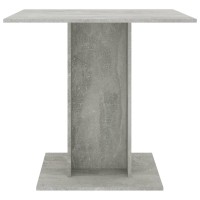 Vidaxl Dining Table Concrete Gray 31.5X31.5X29.5 Engineered Wood