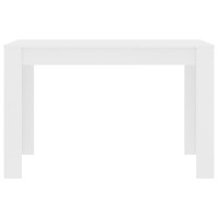 vidaXL Dining Table White 47.2