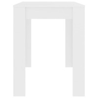 vidaXL Dining Table White 47.2