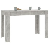 vidaXL Dining Table Concrete Gray 47.2