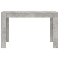 vidaXL Dining Table Concrete Gray 47.2